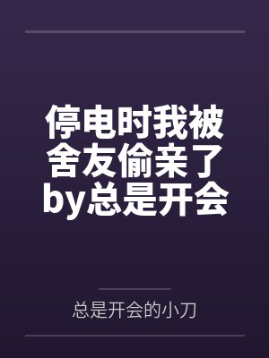 停电时我被舍友偷亲了by总是开会的小刀