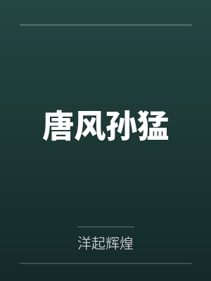 唐风孙猛