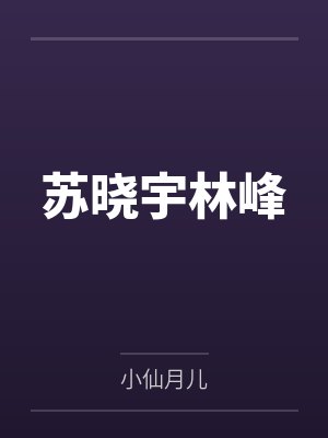 苏晓宇林峰