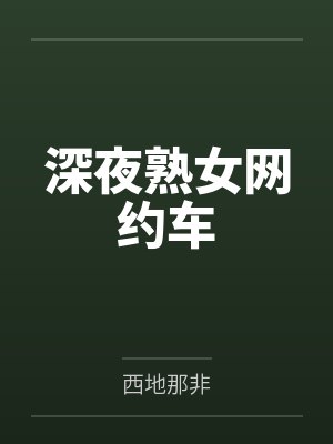 深夜熟女网约车