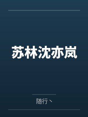 苏林沈亦岚