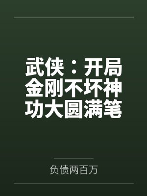 武侠：开局金刚不坏神功大圆满笔趣阁无弹窗