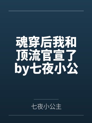 魂穿后我和顶流官宣了by七夜小公主笔趣阁无弹窗