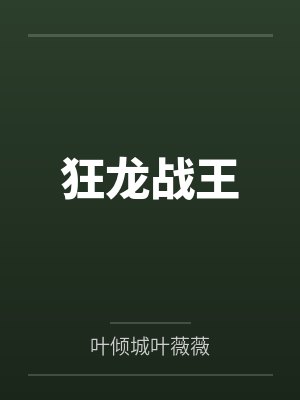 狂龙战王 狂龙战王