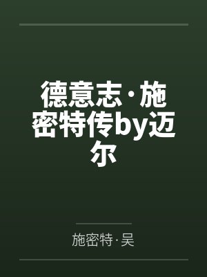 德意志·施密特传by迈尔